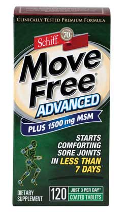 Schiff Move Free Advanced Plus MSM Product Shot